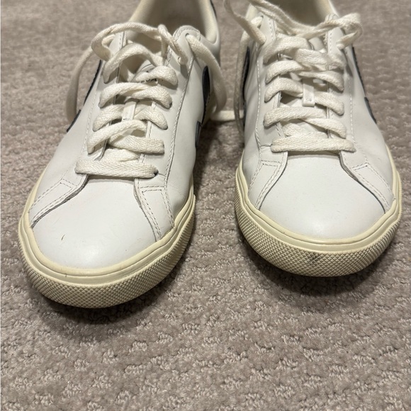 Veja Sneakers with Black Accent - Picture 4 of 7